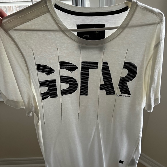G star white t shirt, size medium - Picture 1 of 1